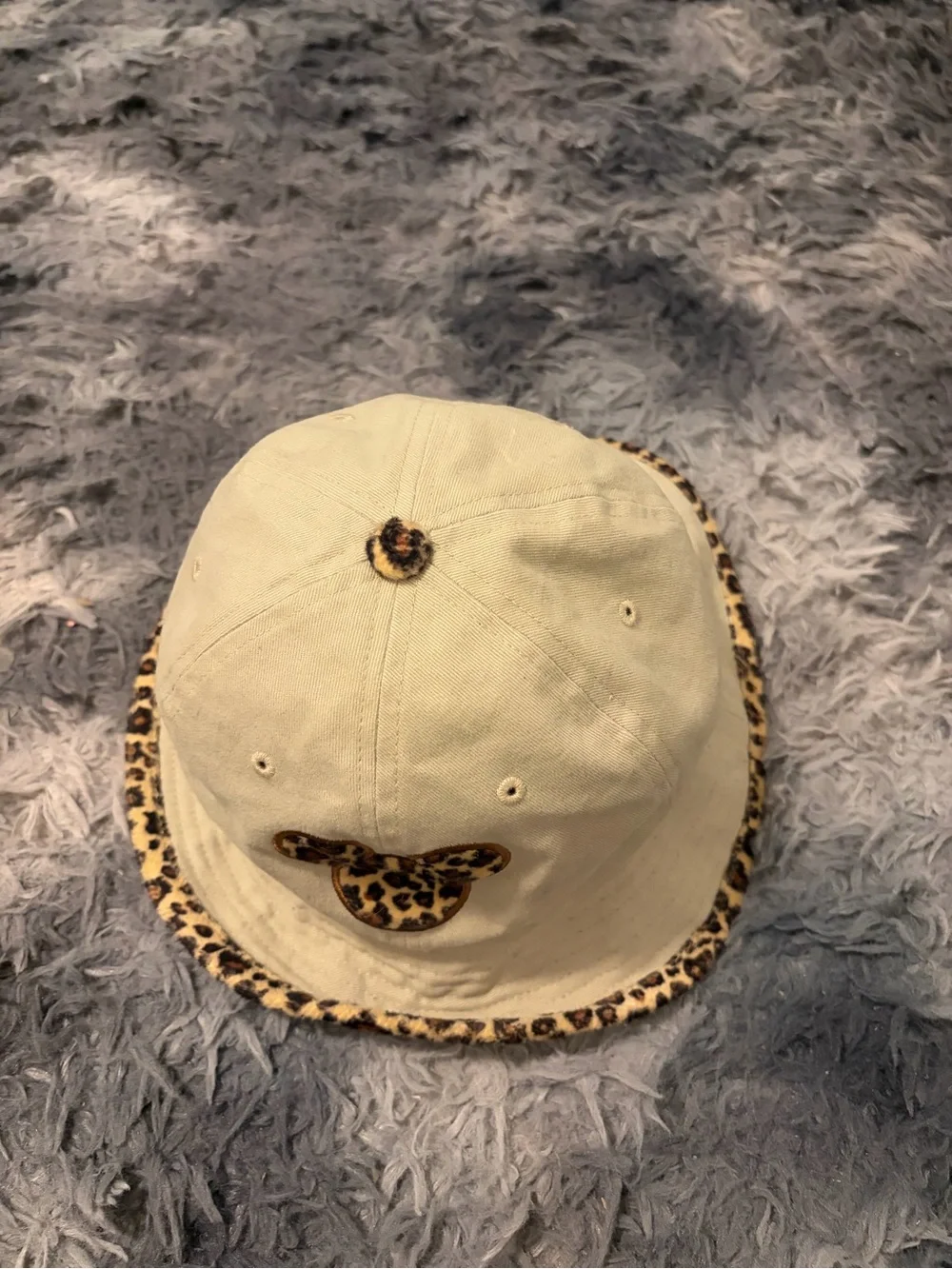 Walt Disney World Mickey Mouse Animal Kingdom Safari Hat Cheetah Print